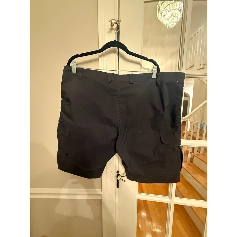 Fjallraven Barents Pro Shorts Mens 42 G-1000 Cargo Hiking Trekking Grey Black